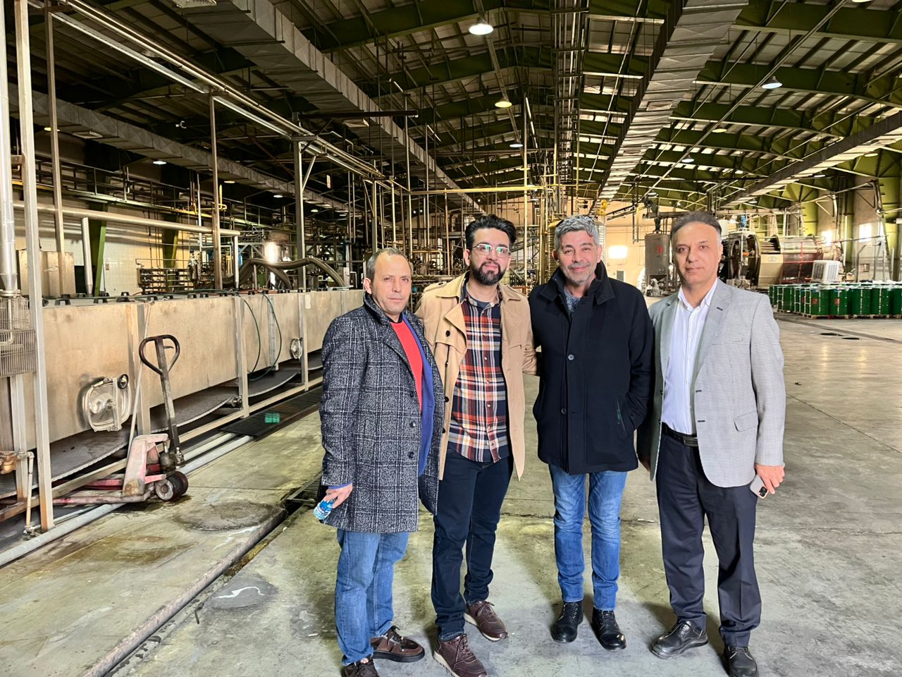 Strengthening Export Cooperation: Turkish Delegation Visits Sinar Factory